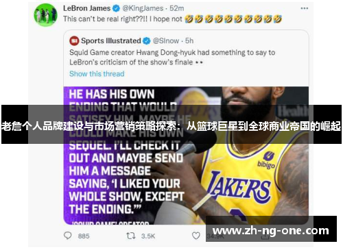 老詹个人品牌建设与市场营销策略探索：从篮球巨星到全球商业帝国的崛起